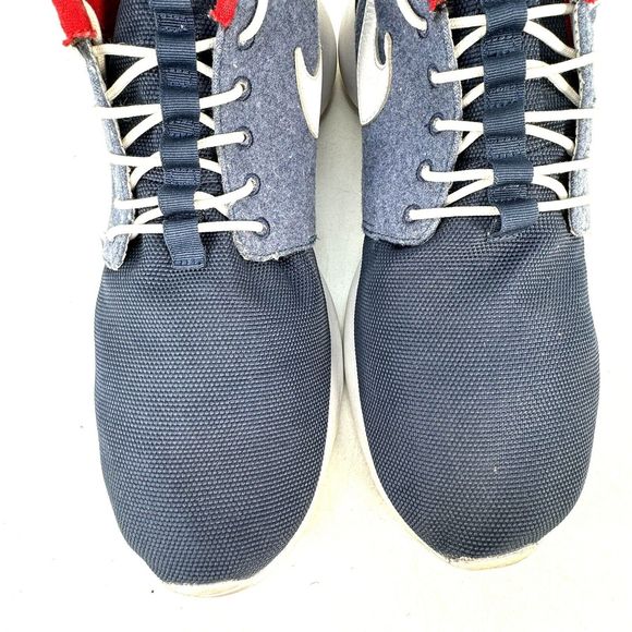 Nike ID Roshe Run Men’s 13 Red White Blue Pendleton Wool One Of A Kind V02NI main image 13